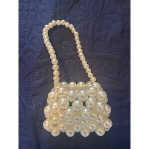 New In Package Little Girls Faux Pearl Purse Easter Holiday Toddler